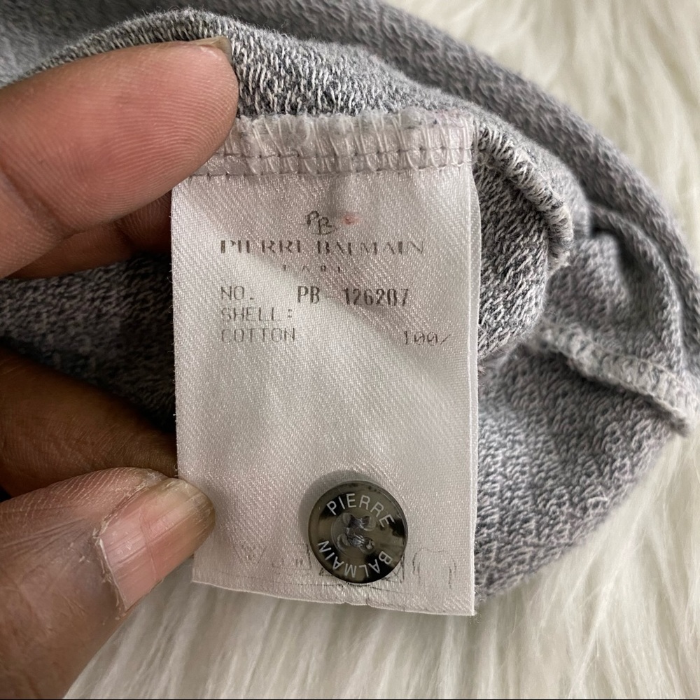Pierre Balmain Long Sleeve Polo Knit Top, Men’s XL - Picture 9 of 10